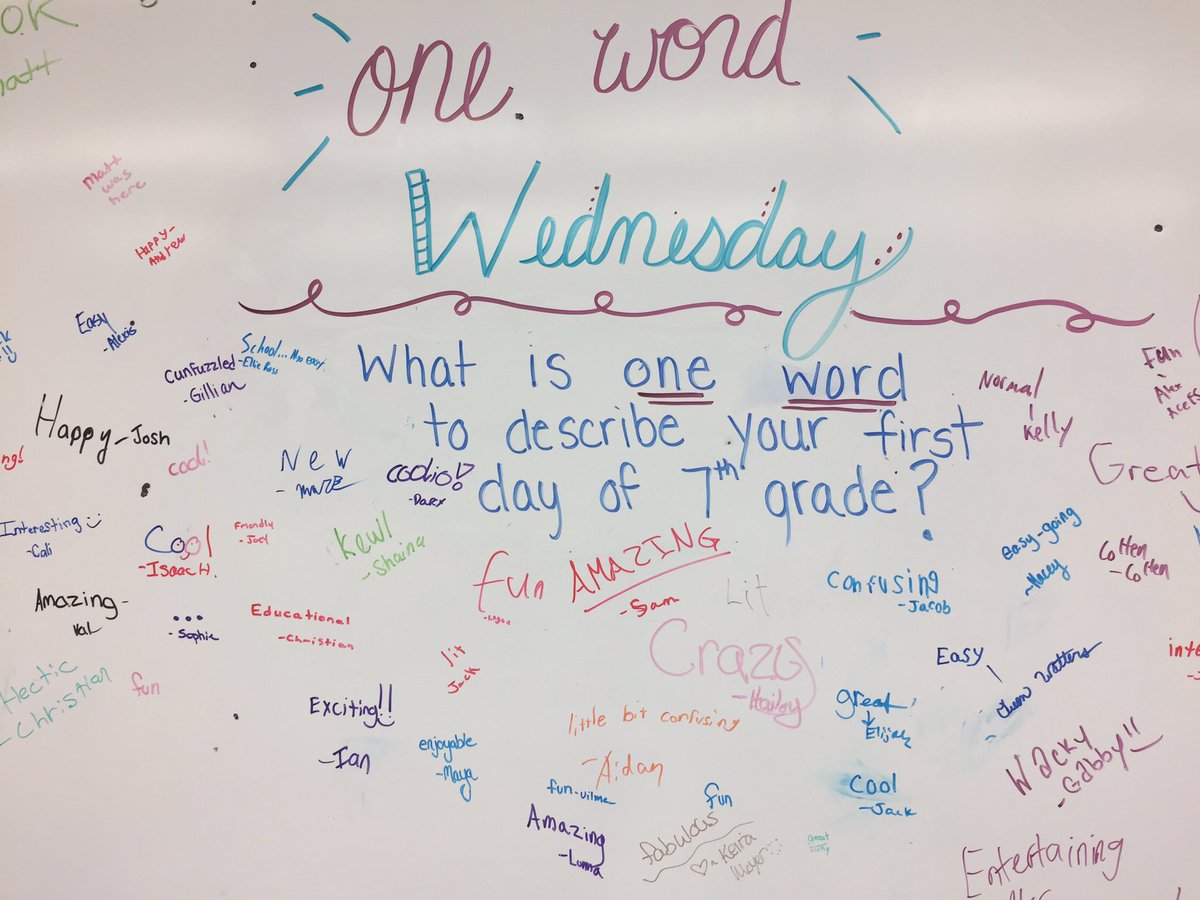 Positive vibes to start the school year! <a href="/SASD_IC/">Indian Crest MS</a> #ICrocks