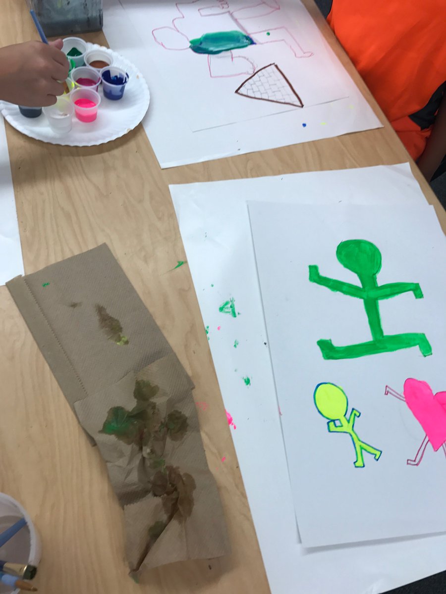 MsWiningArt's tweet photo. Art History and painting project with fourth grade art students @DiemerEagles512 https://t.co/iKmIKdU9ij