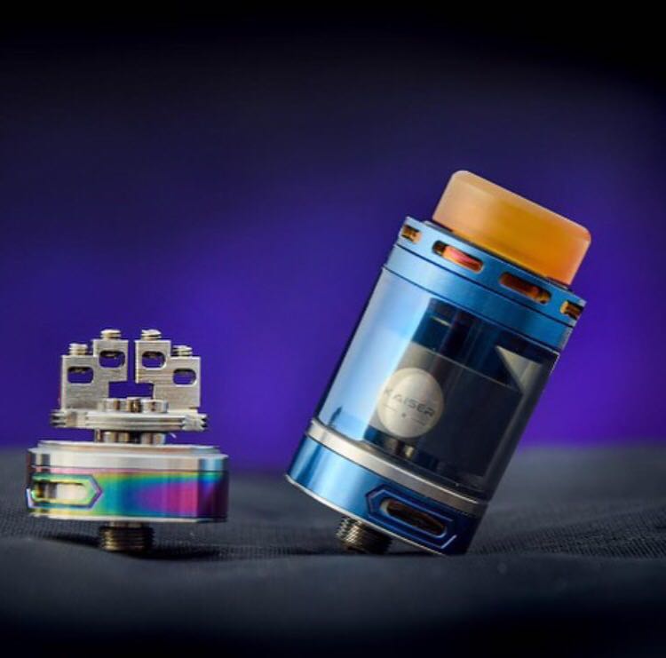 Our KAISER new arrival, The topest RTA in the world, specially adopt the Electroplating on the glass. Welcome the preorder. 😊