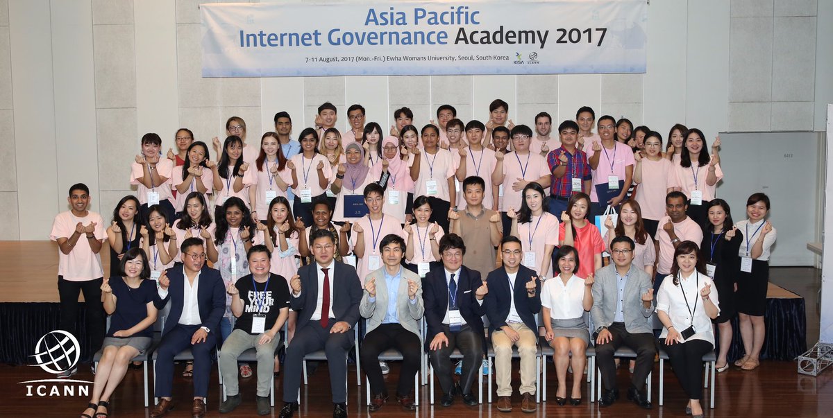 ICANN's tweet photo. Read blog by #ICANN's @liana_teo & @fiona_awyx on how #APIGA2017 achieved the right formula for youth engagement >> https://t.co/icMTfM161p https://t.co/IFcltHigxy