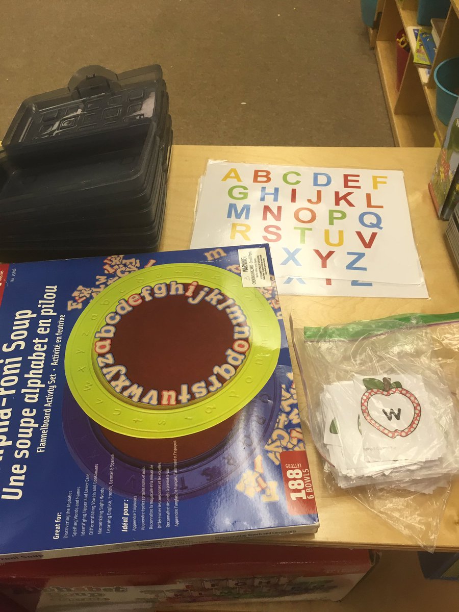 kinderkritterz's tweet photo. Setting up ABC & name based stations for K. My Kinders have worked hard this week! #3waystoread #dailyfive @msflanary @WVHiggs @kimztchnk https://t.co/d4CoRNVepU