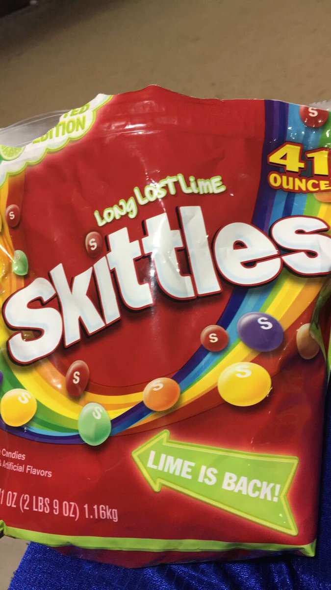 Gspree7's tweet photo. Dear @Skittles,

It's about damn time. 

Sincerly,
     A long time customer https://t.co/jUVGTG9dNn