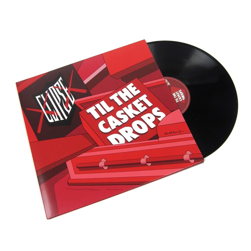 TurntableLab's tweet image. newsflash: they sell coke better than u. 3rd, final LP from @NoMalice757 + @PUSHA_T aka #TheClipse: turntablelab.com/casket @GetOnDownTweets