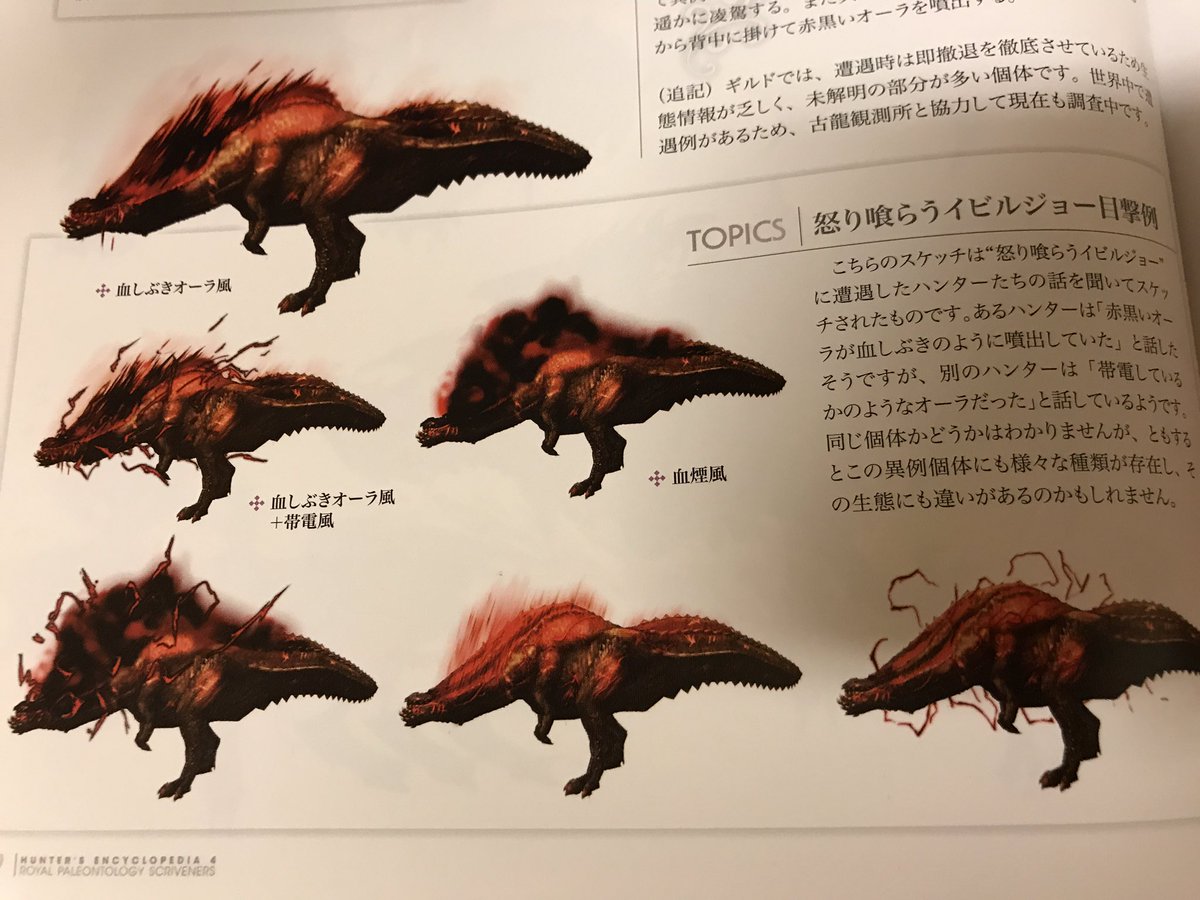 Here are some shots of Hunter's Encyclopedia 4. This should look
