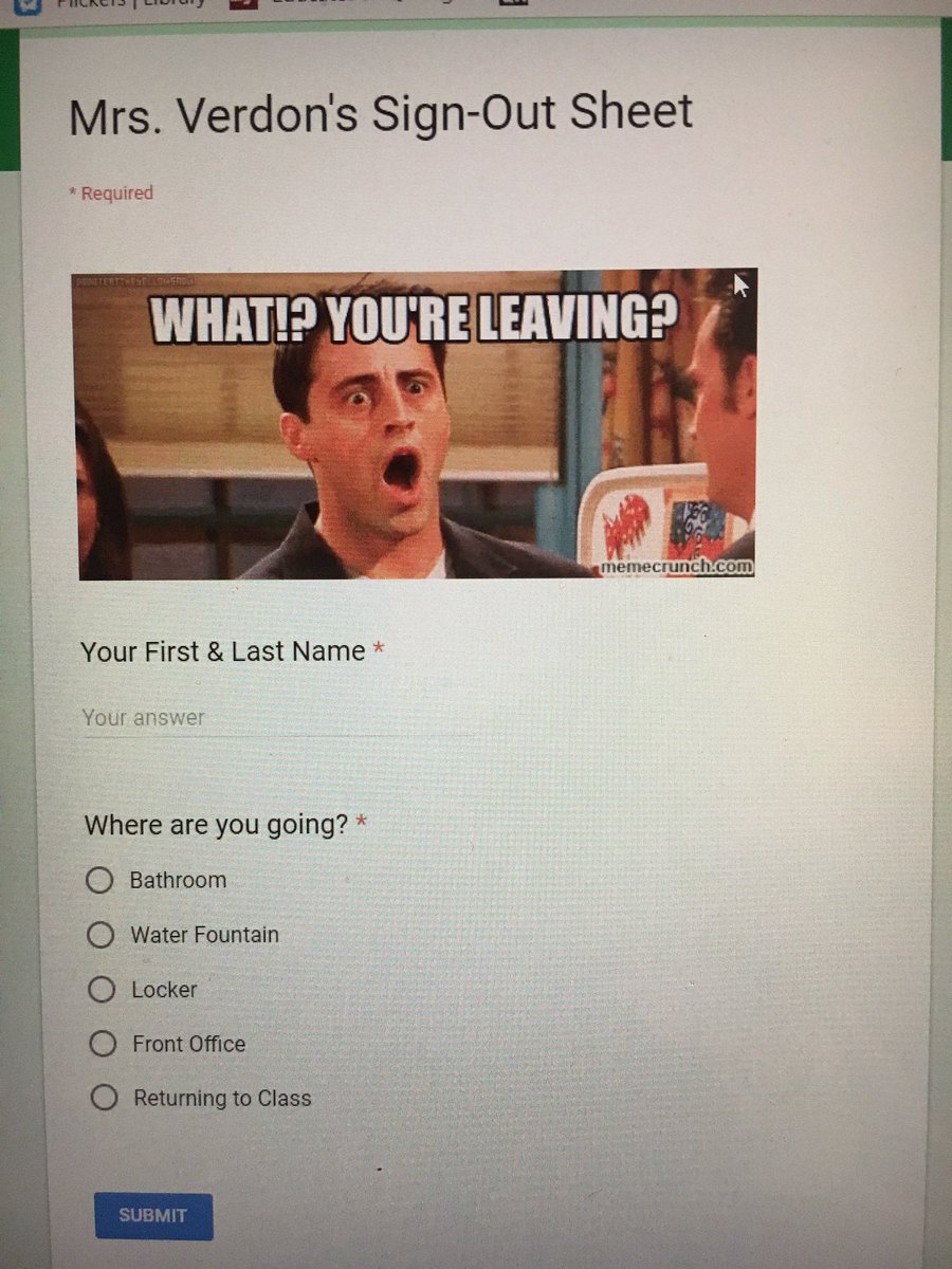 racheljeets's tweet photo. Using #GoogleForms and QR codes to make my classroom procedures more tech-savvy 📱💻@MPMSVPA @cjmarczak  @mcps_tech https://t.co/QgtiBI4ydo