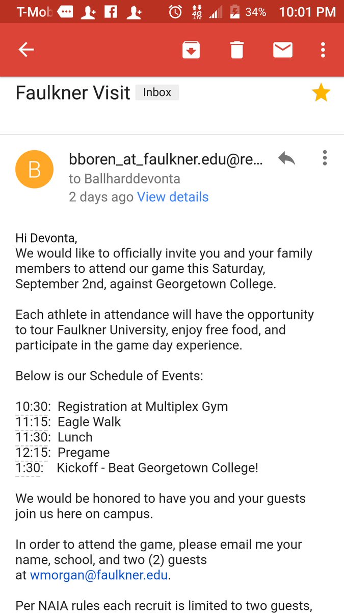 devontapar12's tweet photo. Hopefully I will receive my offer Saturday at Faulkner University https://t.co/pEAwhOsRUX
