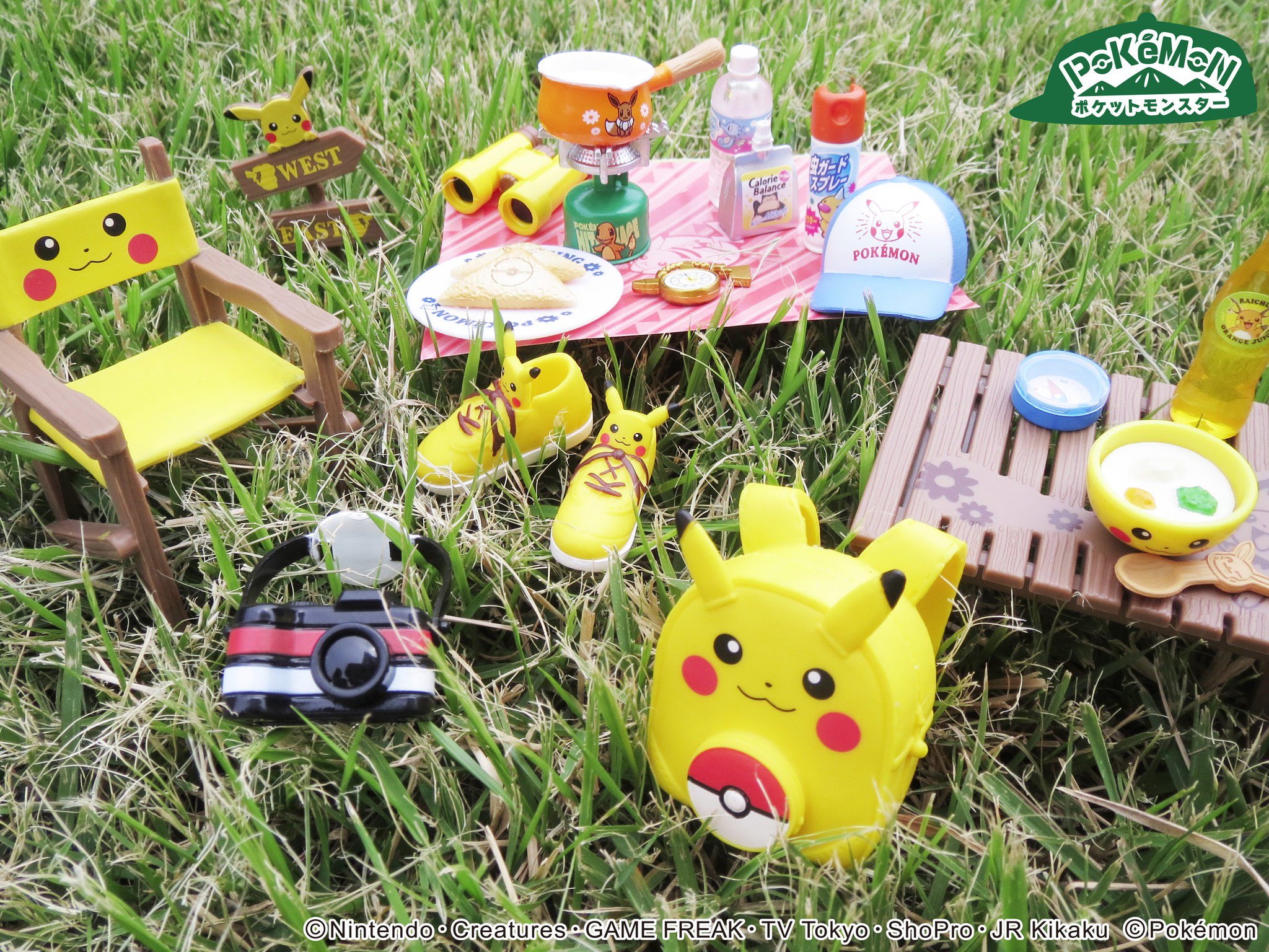 リーメント　ポケモンキャンピング　全8種 リーメント ☆リーメント ポケットモンスター ポケモン