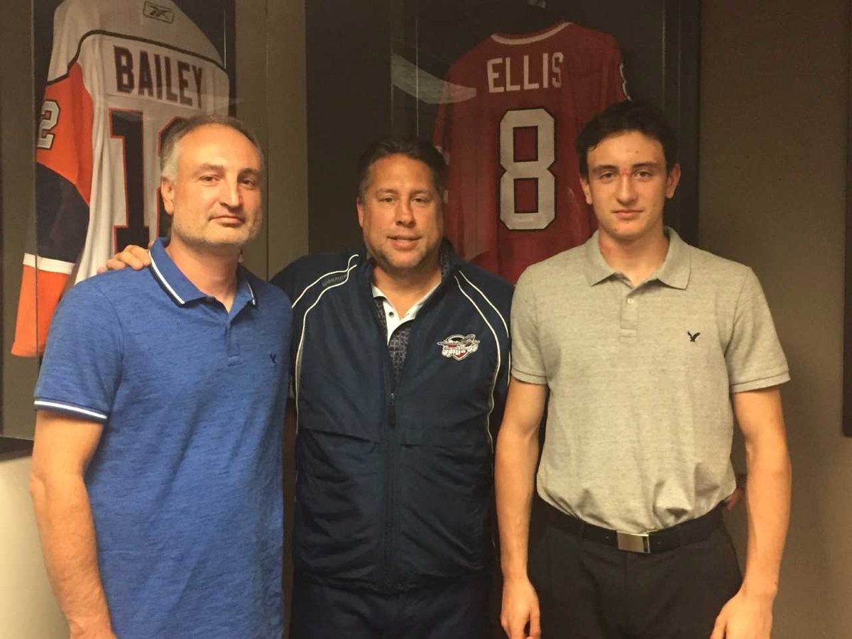 SpitsHockey's tweet photo. NEWS: D'Amico (left) & Frasca (right) commit, #2017TrainingCamp roster at 27 as we head to @CityofBuffalo. https://t.co/vYXk3IqADn https://t.co/s4d1m53fDa