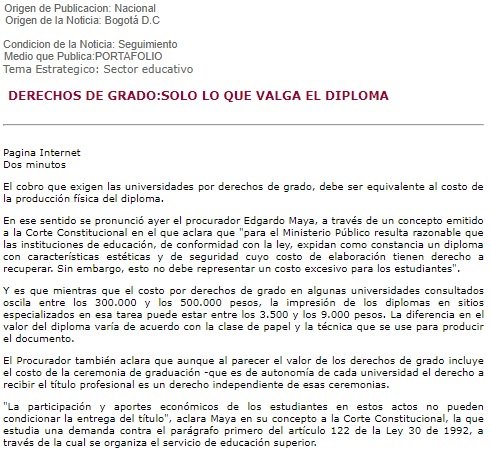 C8Medina's tweet photo. @CGR_Colombia @YanethGiha | AYUDA, es exagerado el valor de los DERECHOS de GRADO que nos esta cobrando la UAN.  Que hago al respecto?🗒️⬇️ https://t.co/wg2wirjxtA