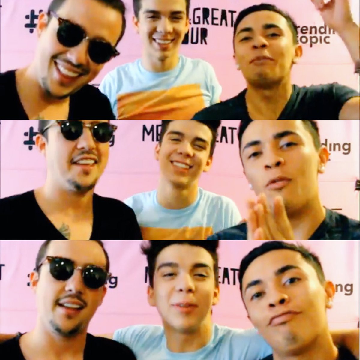 wonderclick_'s tweet photo. 🌸 ¡NUEVO VIDEO! 🌸
Ve todo lo que nos dijeron @DaniellBautista @jancarlobg @MauHCorona en su reciente visita en SLP💗

https://t.co/xSF7yFPz2k https://t.co/yROO8USP3O