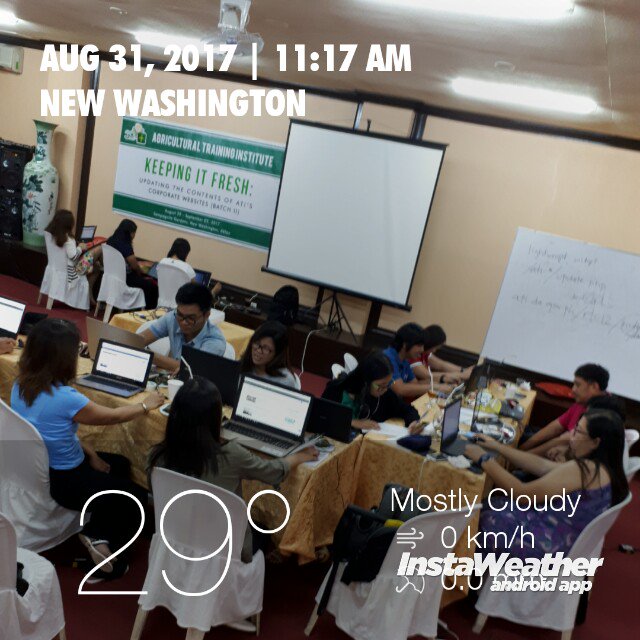 josereyalo's tweet photo. Keep calm. We're coding a bit. 
When @atiinteractive moves to @drupal 7. 
#drupal4ATI #atiinspire #instaweatherpro https://t.co/cSX9uv05mN