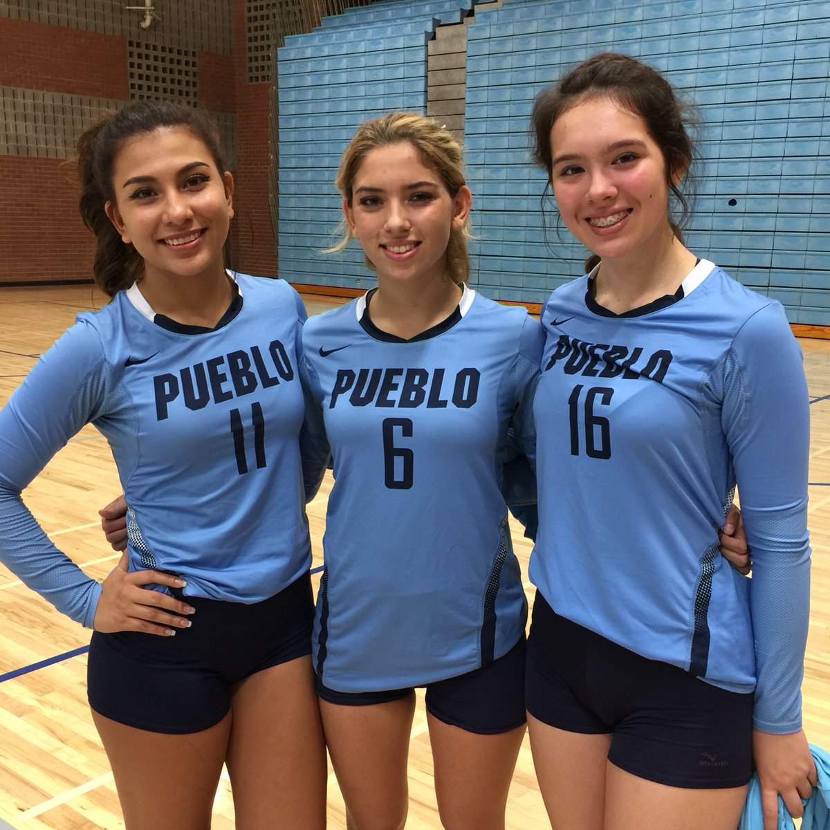 PuebloAthletics's tweet photo. #PuebloGirlsVolleyball defeated Cholla 3-0 (25-20|27-25|25-19) tonight. Great game Warriors! #RespectTheBlock https://t.co/5eD95Q8x3s