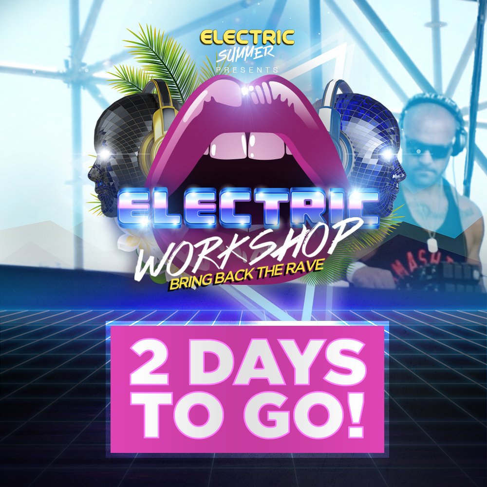 ElectricSFstvl's tweet photo. WE CANT KEEP CALM BECAUSE THERE ARE ONLY 2 DAYS LEFT UNTIL THE #ELECTRICWORKSHOP. GET YOUR TICKETS NOW>> https://t.co/Tn1vr8jIy4 https://t.co/4ipTTNZDfO