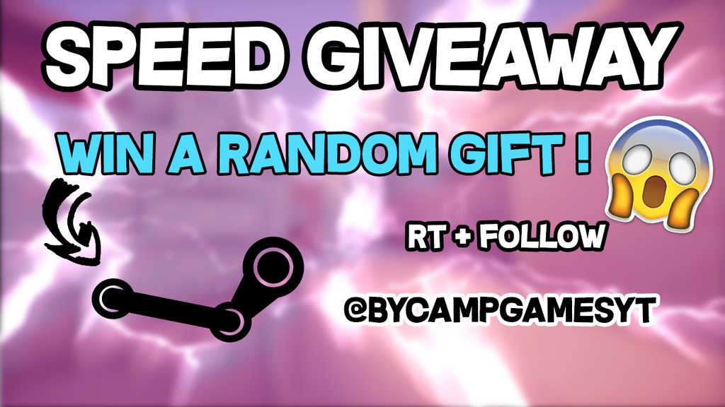 BycampGamesYT's tweet image. 🔥#SPEED #GIVEAWAY 🔥

🎁Win 1 STEAM KEY (1€ &amp;gt; 15€) 🎁

 📛#RT + #Follow📛
 ➡ @BycampGamesYT &amp;amp; @Rayane_1234YT 

⏰DRAW : 10 Min⏰