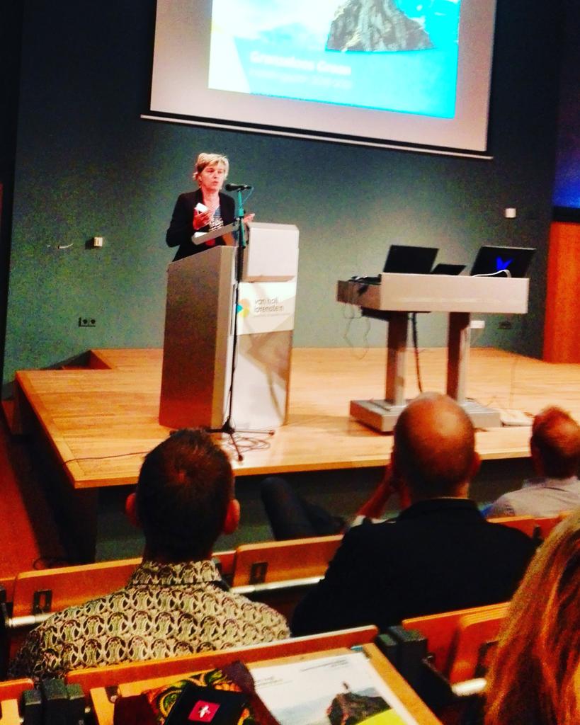 Opening hogeschooljaar Van Hall Larenstein door Diane Keizer, over de betekenis van 'grenzeloos groen' #vhl