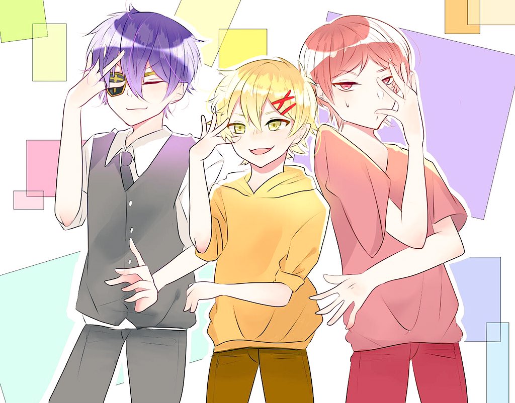 やきさば V Tvittere みんなで厨ニ病ポーズ 私もイラストのお手伝いしてみたい ヨシヅキ参謀 高生紳士 二代目 赤