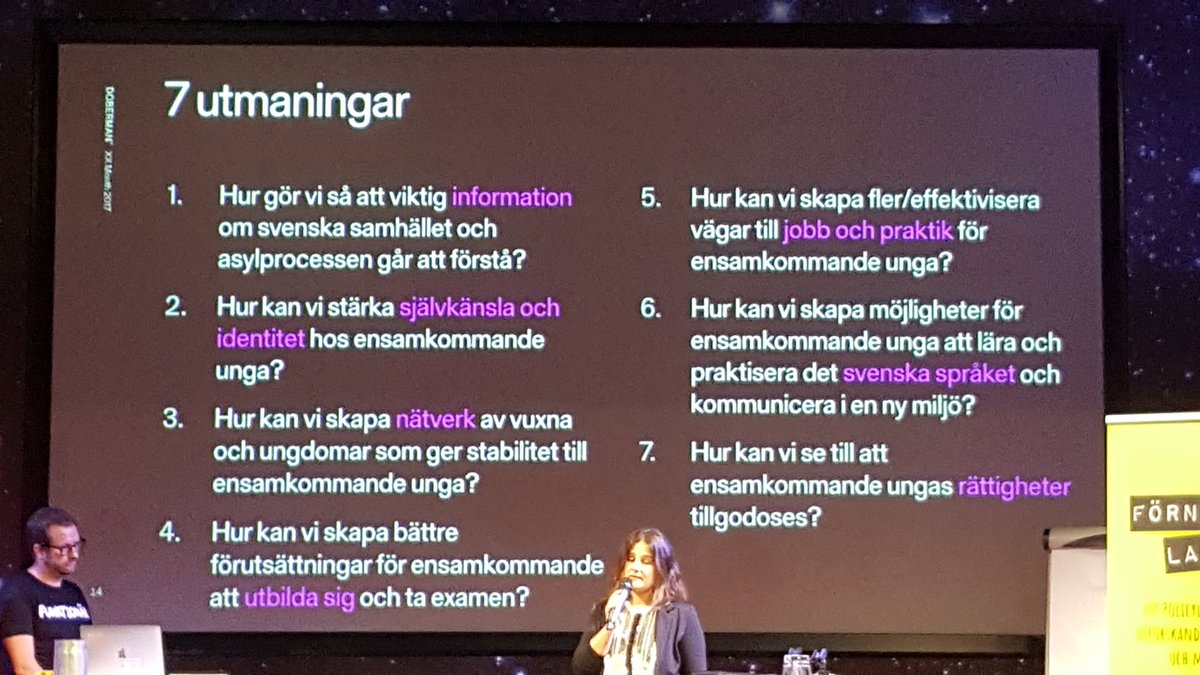 FridaPlym's tweet photo. P #sammanhacket - en innovationsverkstad för att hitta lösningar p identifierade utmaningar s rör ensamkommande barn o ungdomar. Nu kör vi! https://t.co/r7Ex3xA5ge