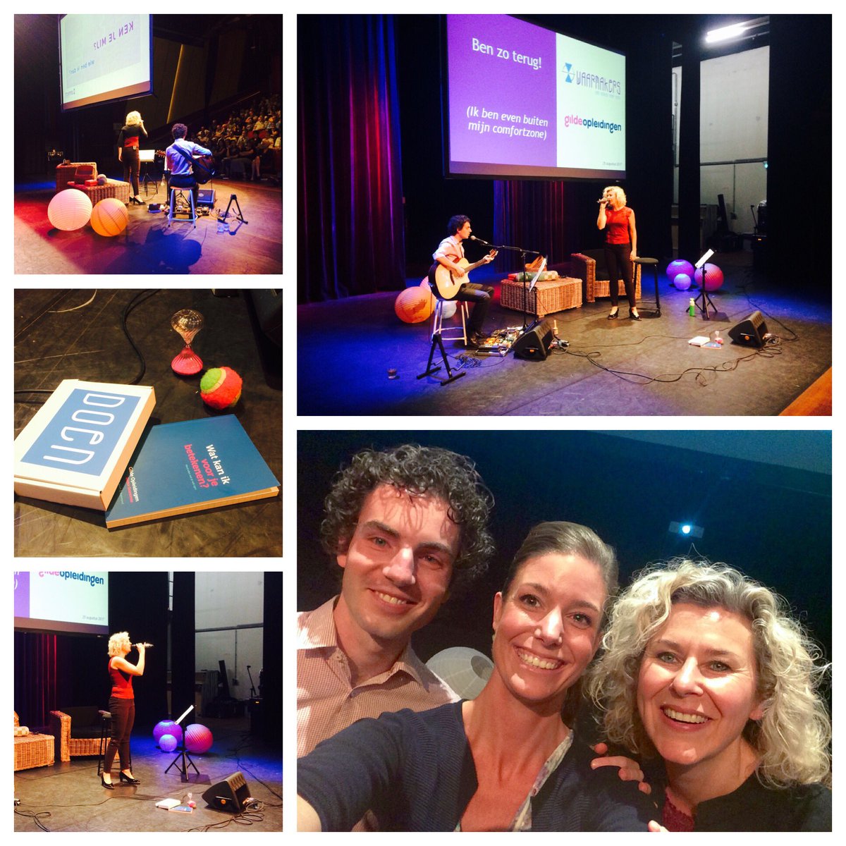 Super gaaf #werktheater verzorgd voor <a href="/gildeopleidinge/">Gilde Opleidingen</a>  met @NancyVerstegen van WaarMakers.nu #interactief #inspirerend #ditwiliedereen