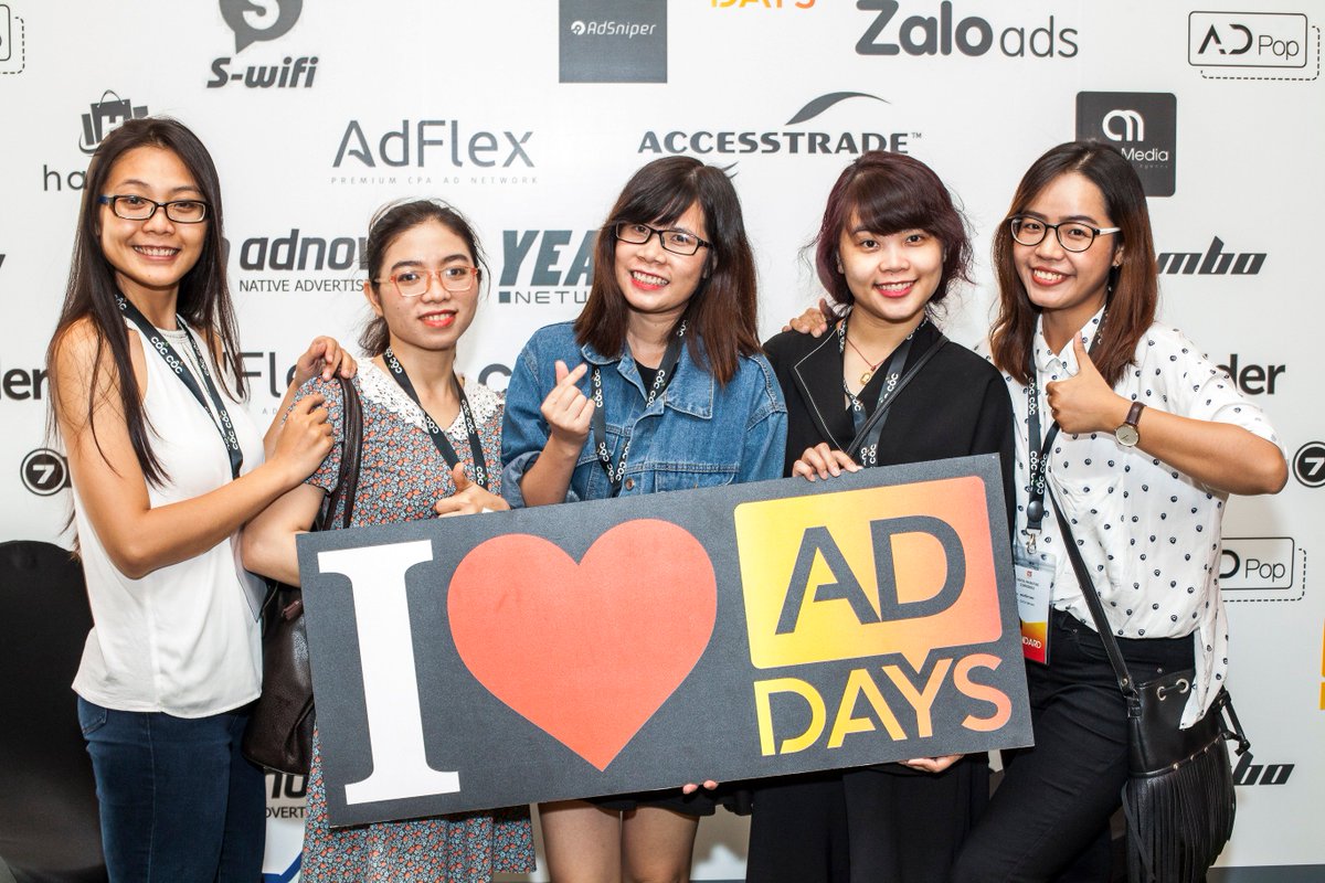 addays_events's tweet photo. Digital Marketing girls rule the world!
#ADdays #ADdays2017 #ADdaysVietnam #ADdaysConference https://t.co/xhuKOh7iUs
