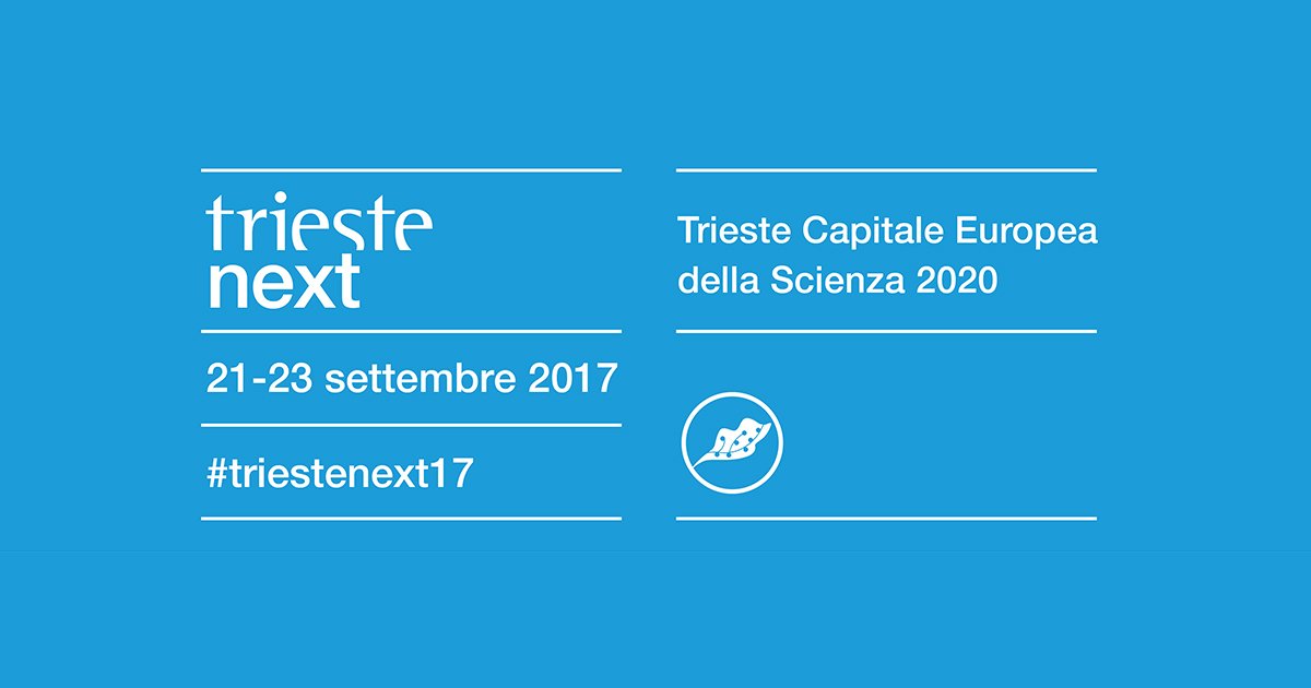 TriesteNext's tweet photo. Il programma di #TriesteNext17 è online! Scopri il calendario del Festival e registrati agli eventi su: https://t.co/1BRWNV5sBQ https://t.co/md2PqfSjp7
