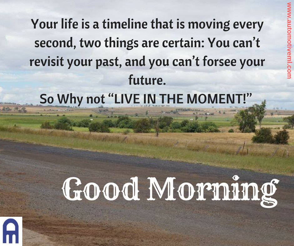 Automotiveampl's tweet photo. Your #life is a timeline that is moving every second, two things are certain: You can’t revisit your past, and you can’t forsee your future. https://t.co/rSPpmgXo3p