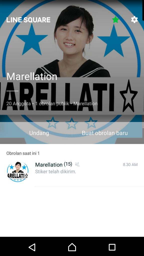 Marellation's tweet photo. Buat kalian yang pengen chatingan sama @deamarella_p  yuk join Line Square Marellation, ayo buruan join 😉 
https://t.co/wBk20LyA6W https://t.co/A54Asr28Fk