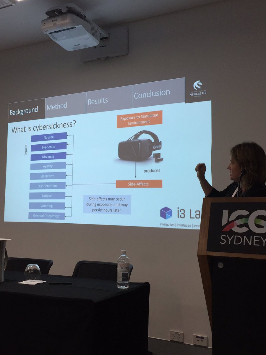 Physiological manifestations of "cybersickness"