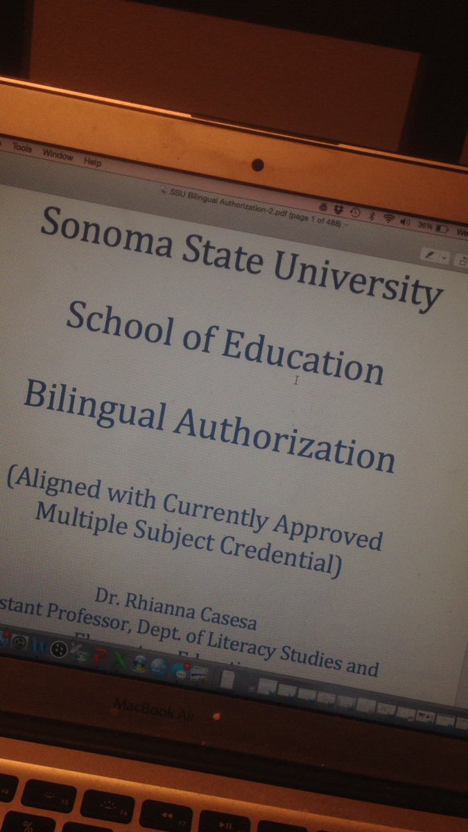 DualLanguageSSU's tweet photo. Ready to submit our initial program report for a new Spanish/English bilingual authorization teaching program to CTC tomorrow. https://t.co/8K7DuSSvoV