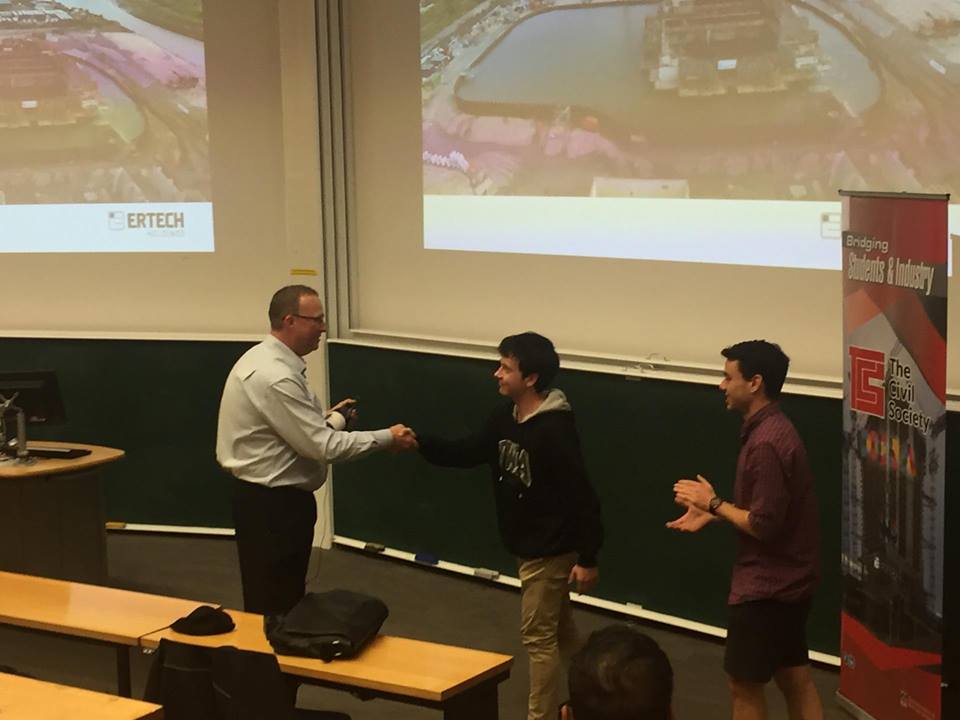 TCSUWA's tweet image. TCS would like to thank Alec Court from Ertech for coming down. The event was a success with high turn up and participation. #Ertech #UWA