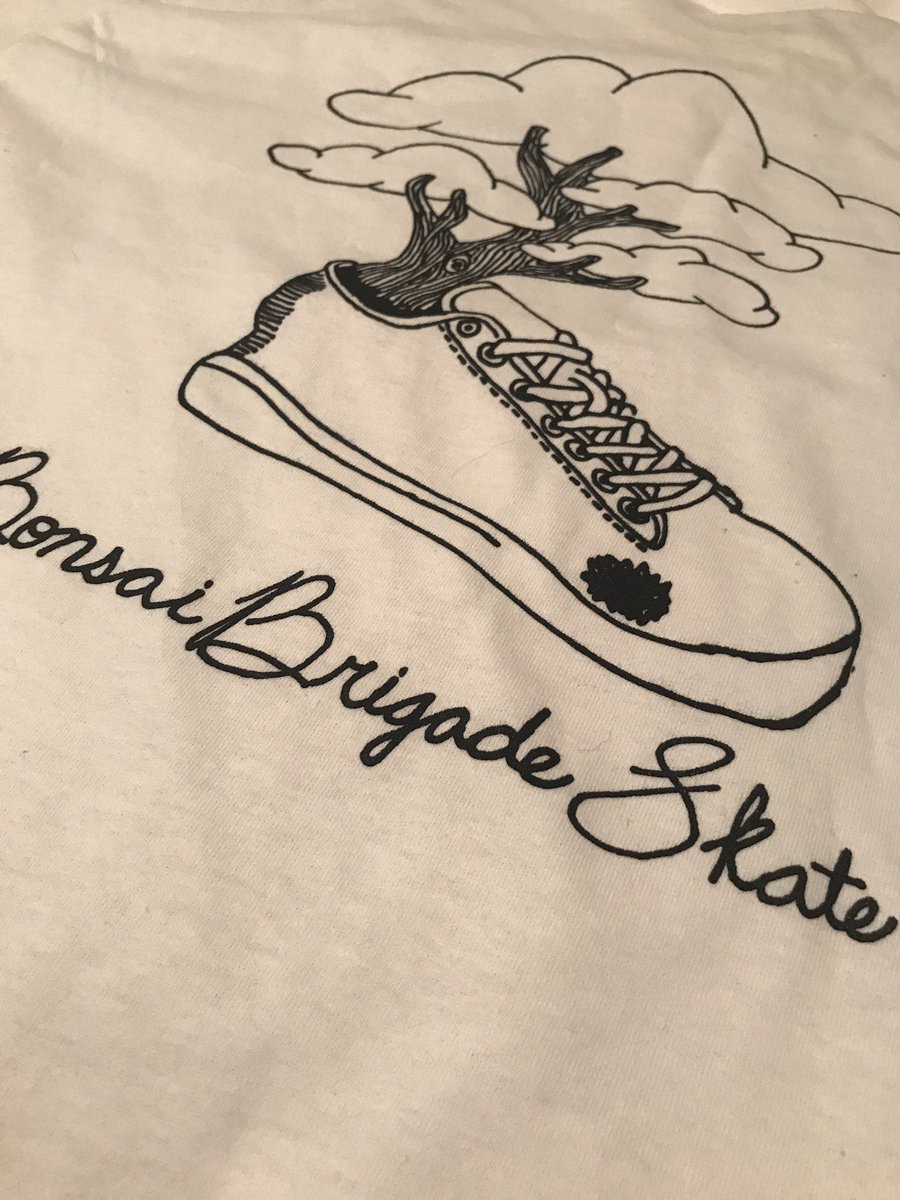 nerb21's tweet photo. Made some shirts for my skate crew. it ended up being a way sweet design and now i'm selling them! $15 each. design was hand drawn by me! https://t.co/83vEG4vyzd