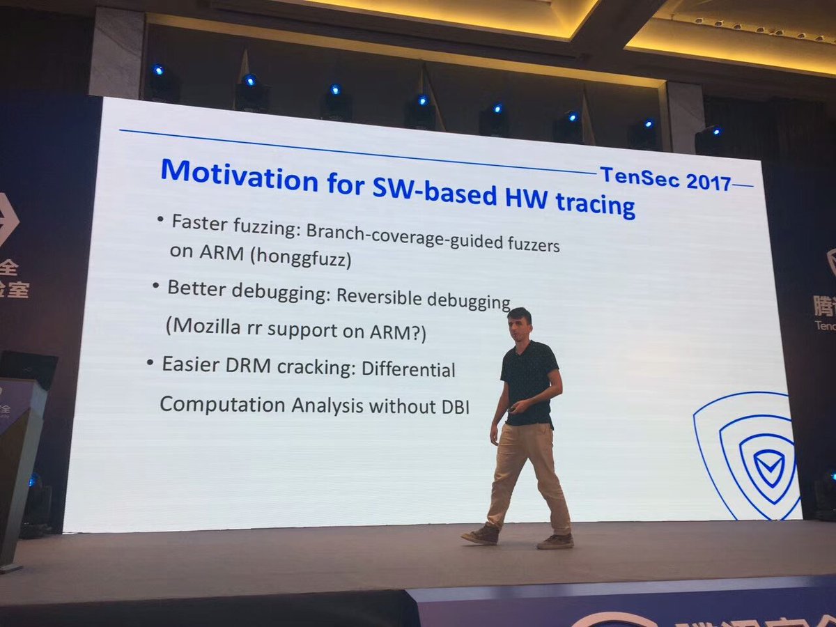 RatedG4E's tweet photo. @esizkur gave SW based HW tracing talk at #Tensec https://t.co/havgstiuVF