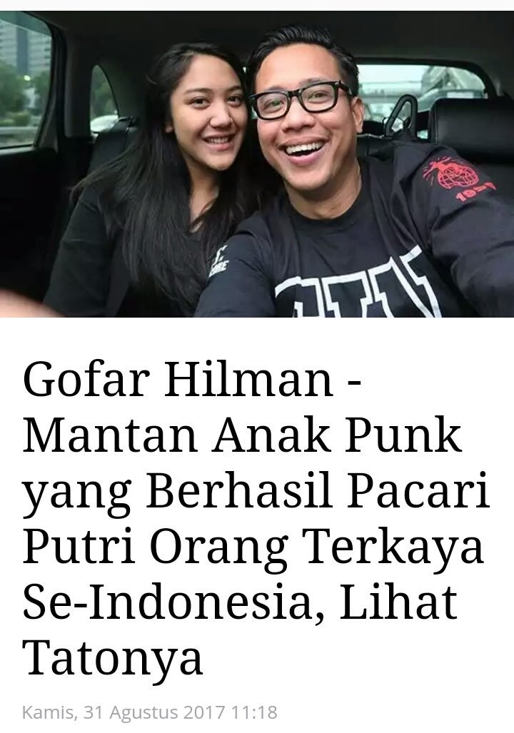 Membahas Profil Gofar Hilman Mantan Terlengkap