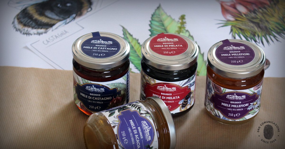 DRGCOMUNICA's tweet photo. Raccontare storia e valori di un brand attraverso il #packaging. Corte di Rivalta #foodpackaging #fooddesign https://t.co/jL5WKPQV2q