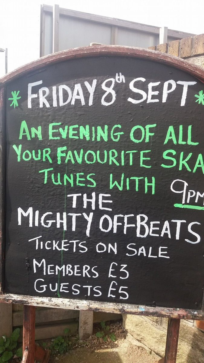".Tickets are selling fast for this massive gig <a href="/StABandClub/">St Austell Band Club</a> on Friday Don't be disappointed ring or reserve your ticket £3 mems £5 guests".