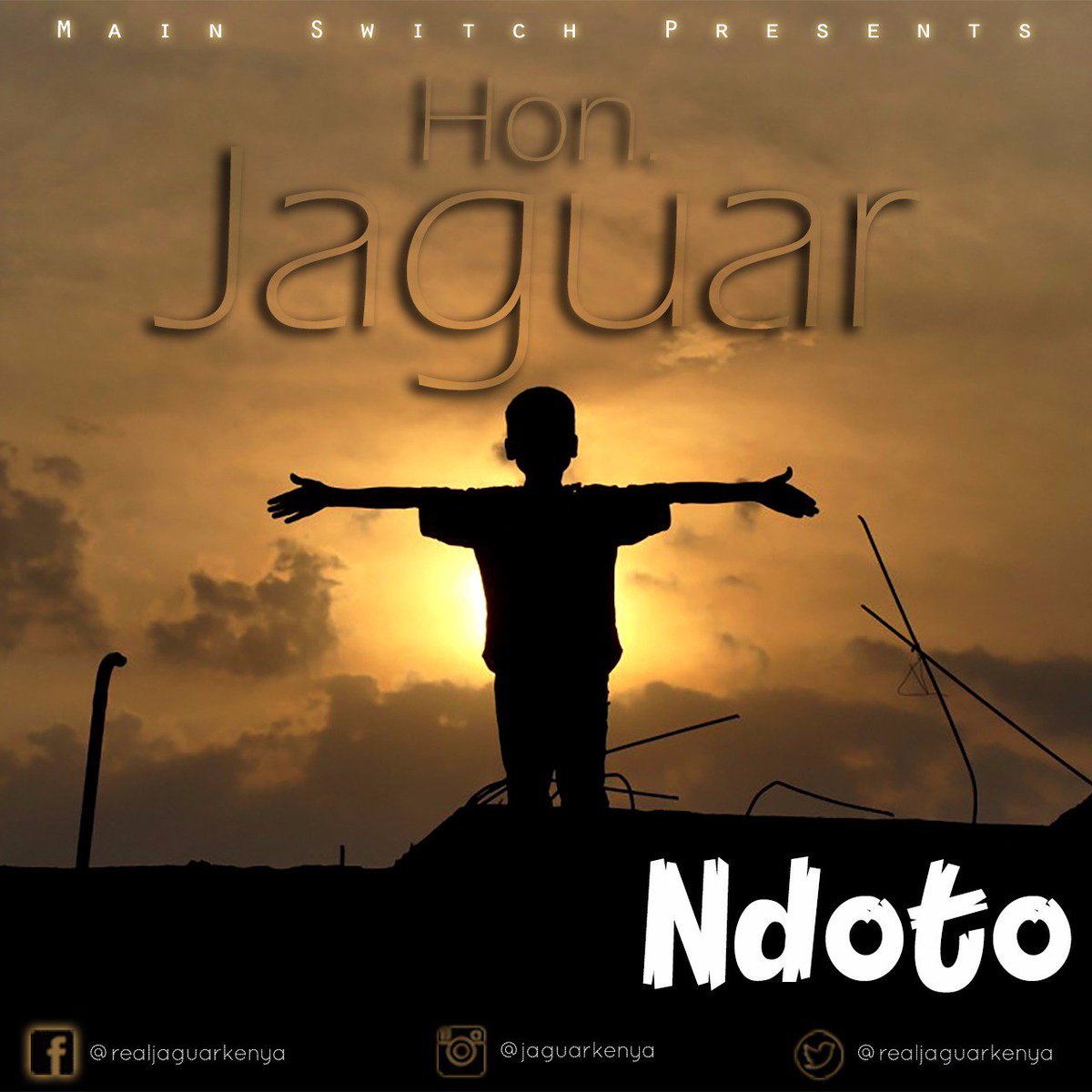 As I take Oath of office today to serve Starehe, I will also drop a new single tomorrow #Ndoto For the millions who walk with me in my music