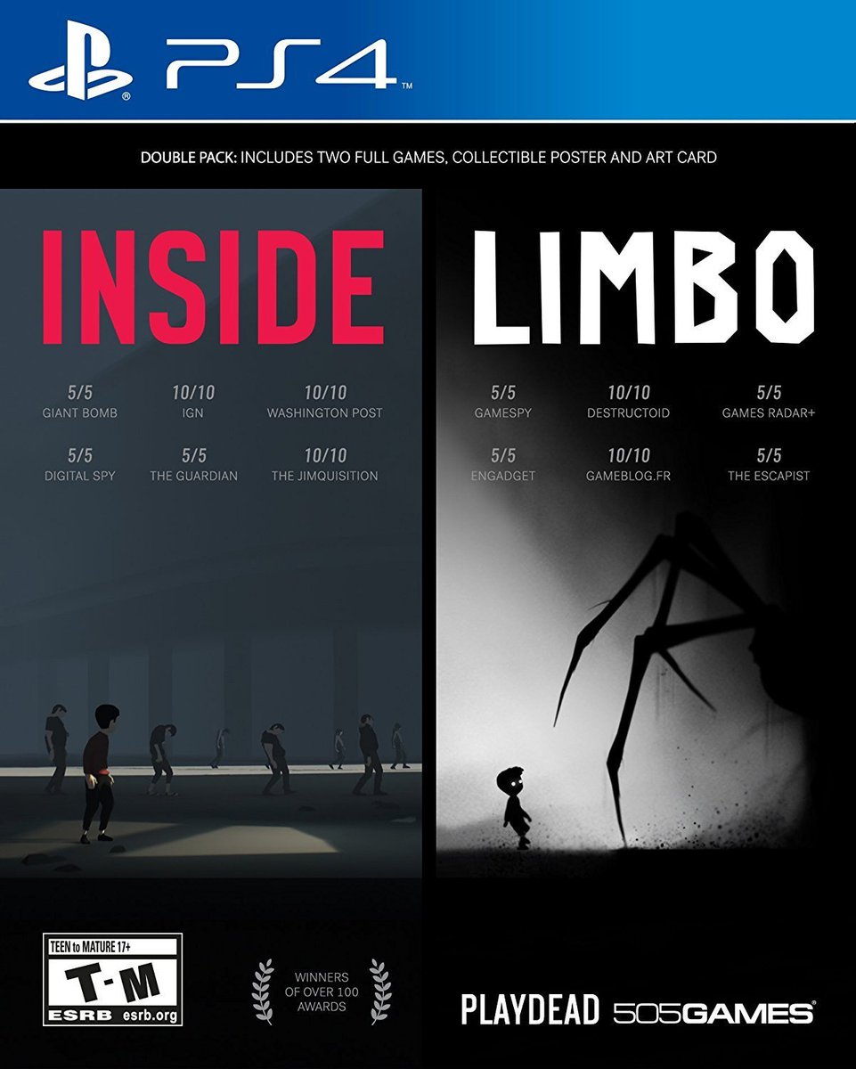 SolutionLanders's tweet photo. Inside/Limbo

https://t.co/gPNRxvtJdh

#XboxOne #Xbox #PS4 #Playstation #indiedev #indiegame #indiegames #IndieGameDev #games #Bestseller https://t.co/8WXl2yv7XU