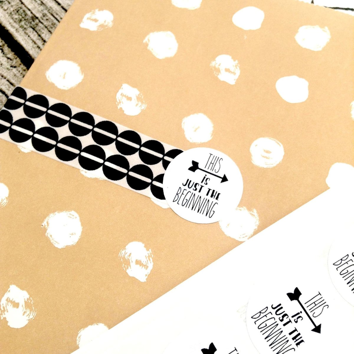 chilliipeppa's tweet photo. 96 This is just the beginning stickers. Wedding seals. Weddin… https://t.co/gHO2N89aVn #happymail #RoundEnvelopeSeal https://t.co/hhXSjhrCFy