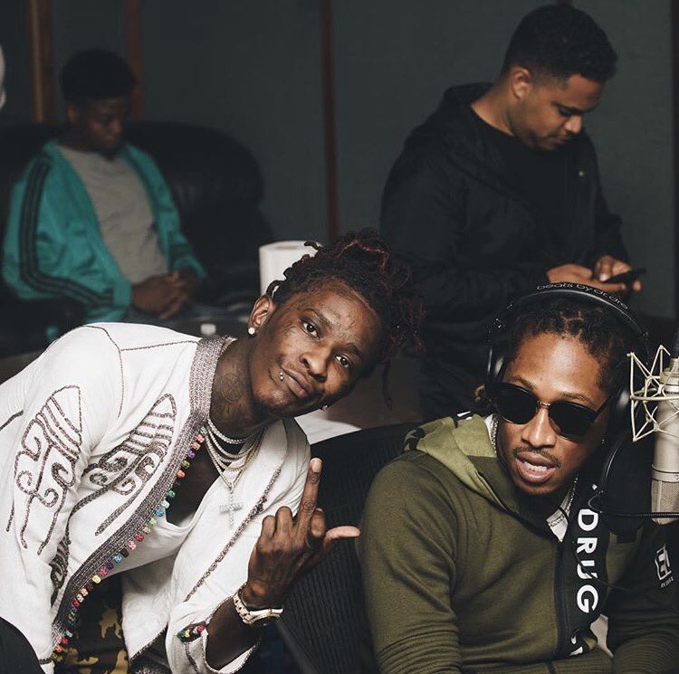 YoungThugDirect's tweet photo. Young Thug &amp; Future in the studio 🔥🔥 https://t.co/aOpJjIR8kO