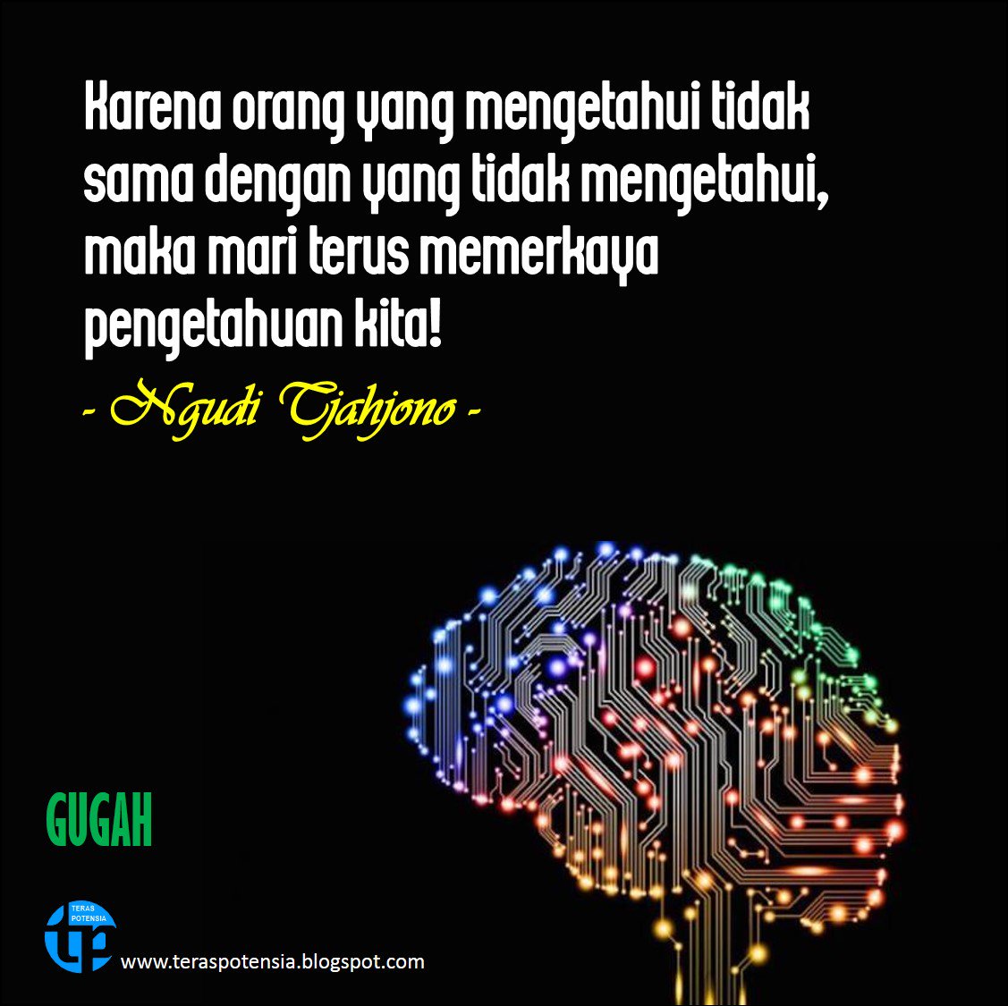 NgudiTjahjono's tweet photo. Karena #orang yang #mengetahui tidak sama dengan yang tidak mengetahui, maka mari terus memerkaya #pengetahuan kita! https://t.co/ipetrJ7MGu