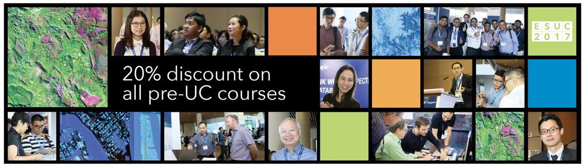 EsriSingapore's tweet image. Create #maps &amp;amp; #apps with #PortalforArcGIS. 20% #discount on all pre-UC #training with #ESUC ticket. Register now bit.ly/2vL5Jhd