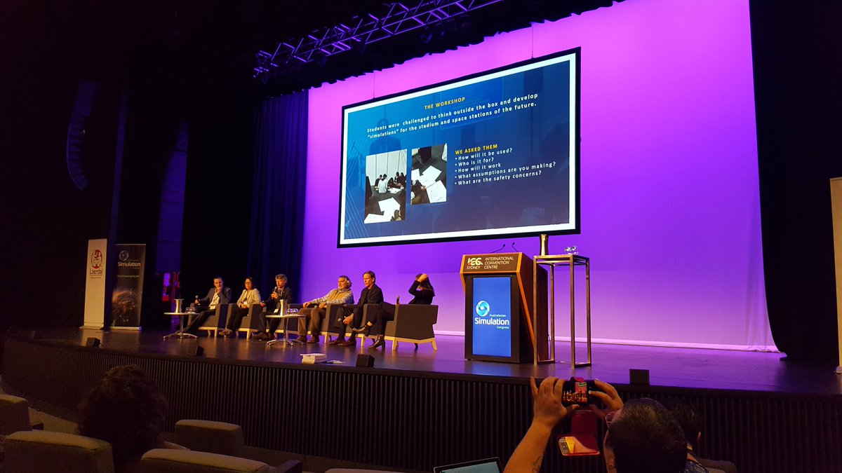 Success of sim youth in closing #SimCongress