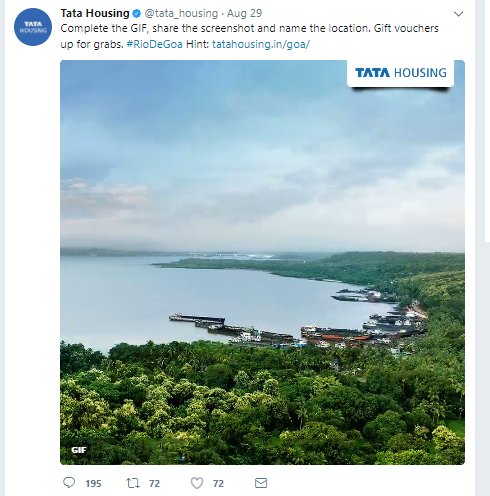 riyasuri01's tweet photo. @tata_housing Here you go.   #RioDeGoa https://t.co/mfWWt3x1m7