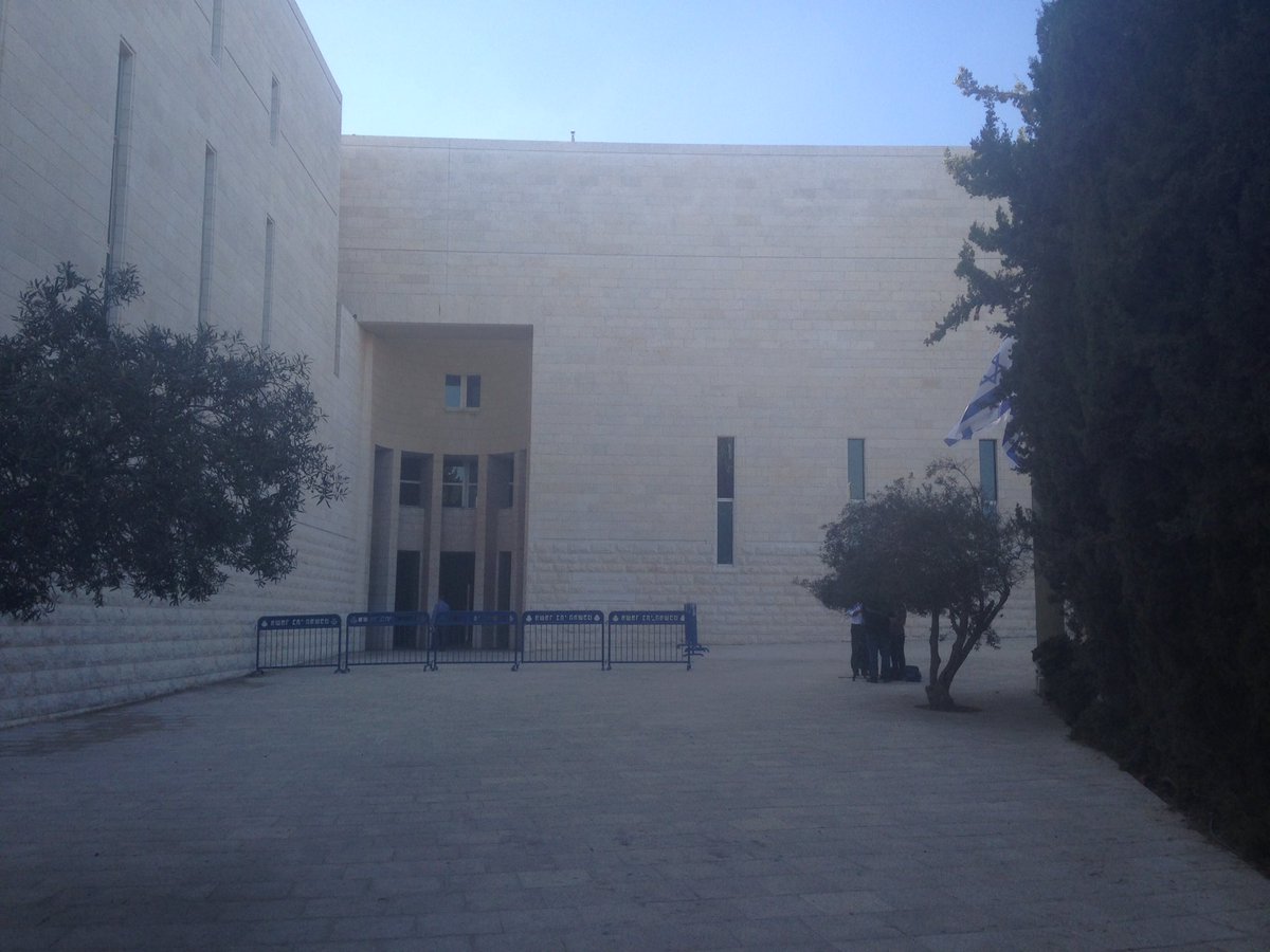 IsraelReform's tweet image. Boker Tov from the Supreme Court Israel we are here to demand =ity @ the #Kotel! Grateful to have @rabbisaperstein with us #OneWallOnePeople