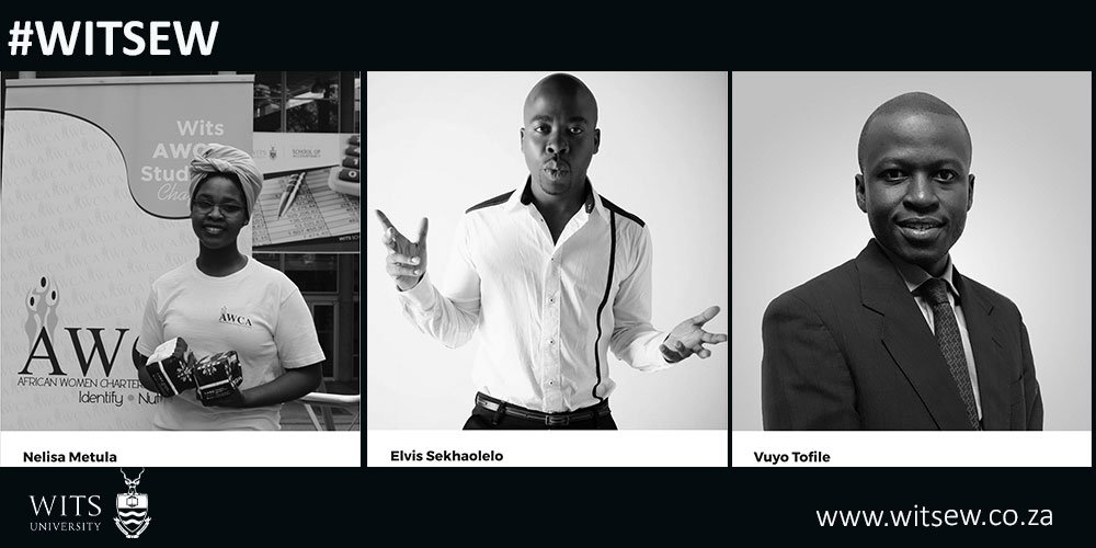 WitsUniversity's tweet photo. Join us on the last day of #WITSEW for industry insights from @Entbanc founder &amp; CEO Vuyo Tofile &amp; @ekasiEntreprene founder @ElvisSekhaolelo https://t.co/9fViuRaLeD