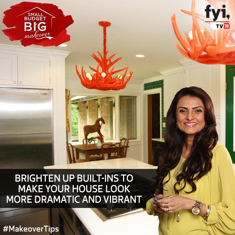 FYITV18's tweet photo. Vishakha has a home makeover tip for you to make your house look bright and lively! #MakeoverTips https://t.co/M0OABPb9Rj