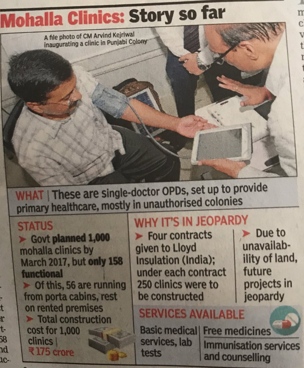 manakgupta's tweet photo. दिल्ली के 'मोहल्ला क्लीनिक' पर गन्दी राजनीति ��ेख कर घिन्न आती है. ये अभियान ग़रीबों की ज़िंदगी बदल सकता है. कम से कम इसे तो बख़्श दें 🙏 https://t.co/BAEOlEBgZK