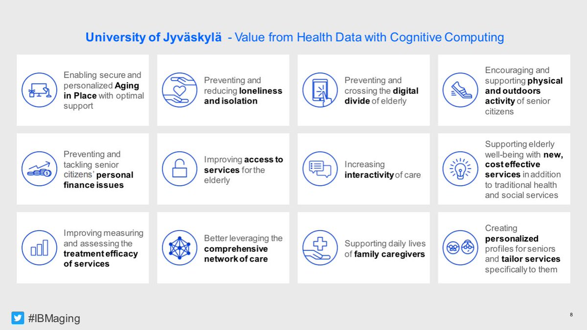 pnuojua's tweet photo. Value from Health Data with Cognitive Computing - study by @ibmfinland &amp; University of Jyväskylä #IBMaging #Healthcare https://t.co/t6iiqNriDz