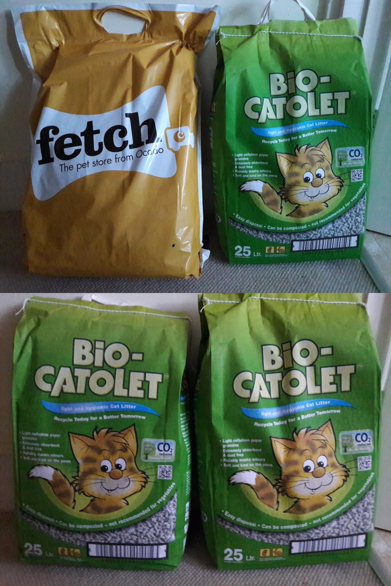 amandapondo's tweet photo. @Ocado Can you tell me why one of these arrived in a plastic bag and not the other? Clearly not "necessary" if one doesn't need it. https://t.co/zVpnxCMqHQ