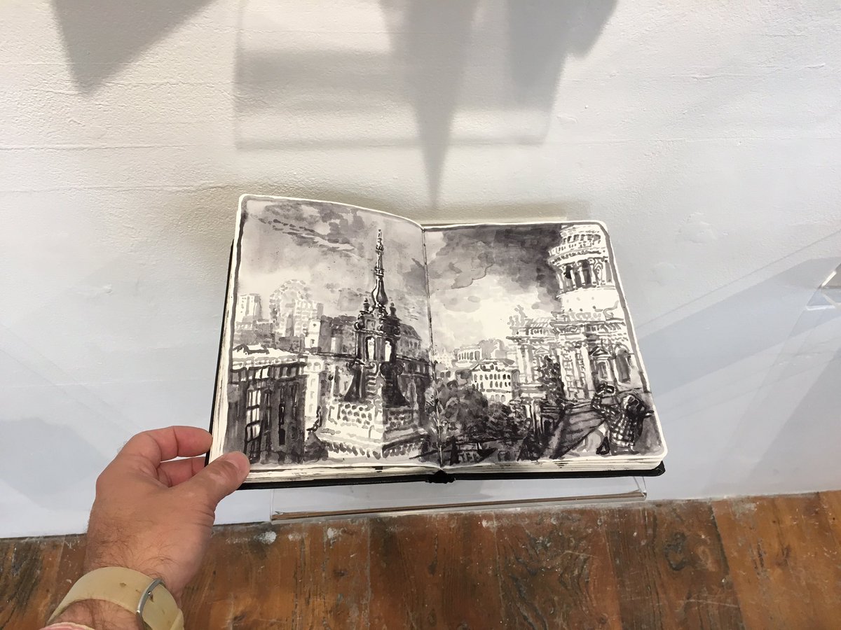 Sketch will be open this Sunday 10-4pm for <a href="/morethanamarket/">The Frome Independent</a> also last day for Press Gang 3 <a href="/RoundTower_bs/">RoundTower BlackSwan</a> #somerset #art #drawing #printing