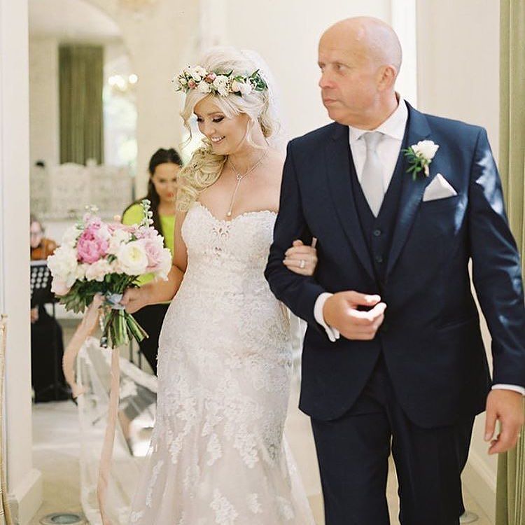 I just loved working with Nikki and Neil on their wedding at <a href="/iscoydpark/">Iscoyd Park</a> to make all their arrangements and installations unique and person…